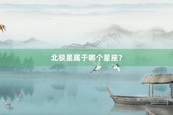 北极星属于哪个星座？